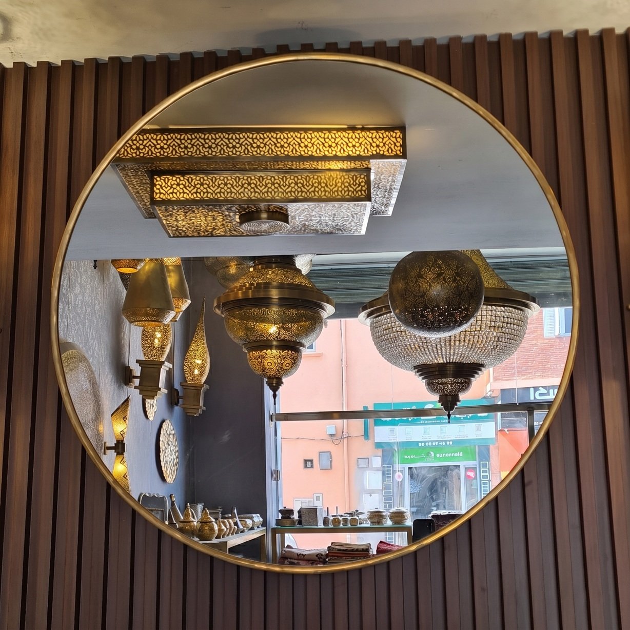 Detail of a finished Athile fixture