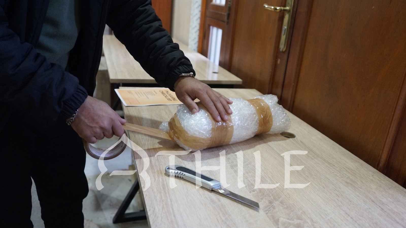 Inside the Athile Warehouse in Marrakech